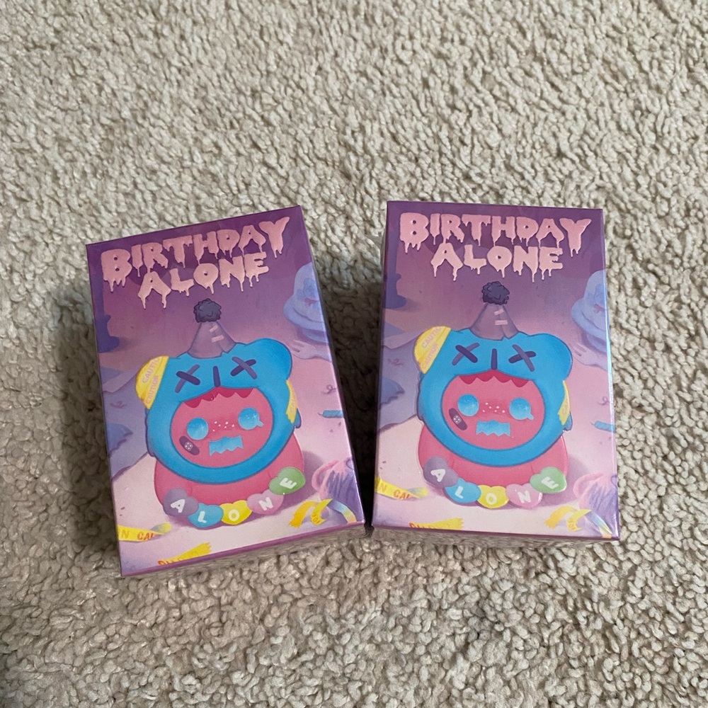 Finding Unicorn x Shinwoo Birthday Alone Series Blind Box x 2 boxes